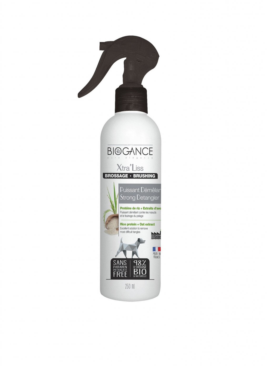 Strong Detangler for Dogs (Xtra Liss) za pse BIOGANCE 250ml VS Grada Zagreba